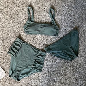 Arie bikini high waisted and normal bottoms